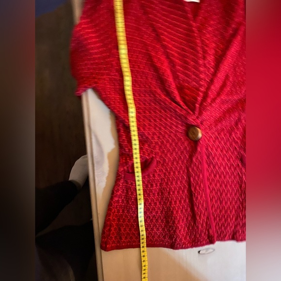 Cardinal red blazer/cardigan - fall 23’s biggest hue! - Picture 6 of 8